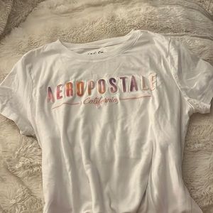 White titled Aeropostale California t-shirt